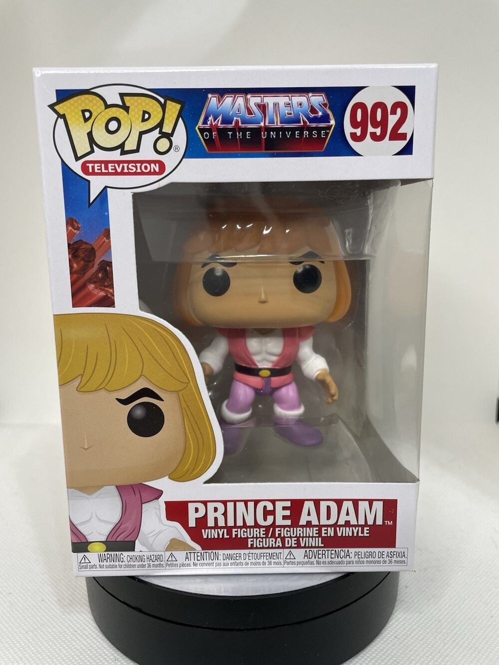 Funko Pop! Vinyl: Masters of the Universe - Prince Adam #992 - W Pop Protector
